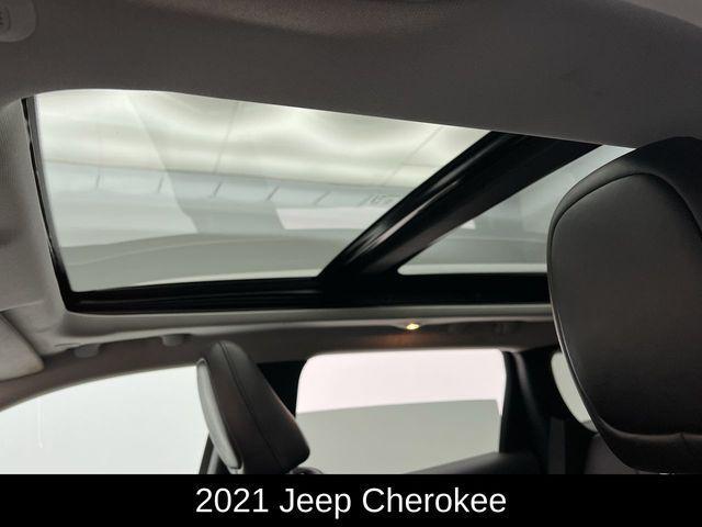 used 2021 Jeep Cherokee car, priced at $14,990