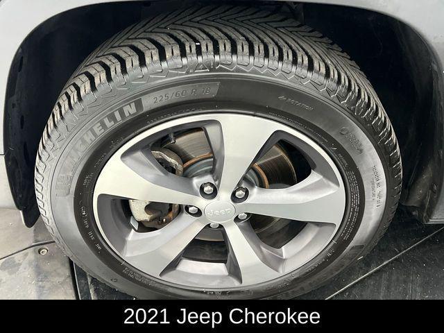 used 2021 Jeep Cherokee car, priced at $14,990