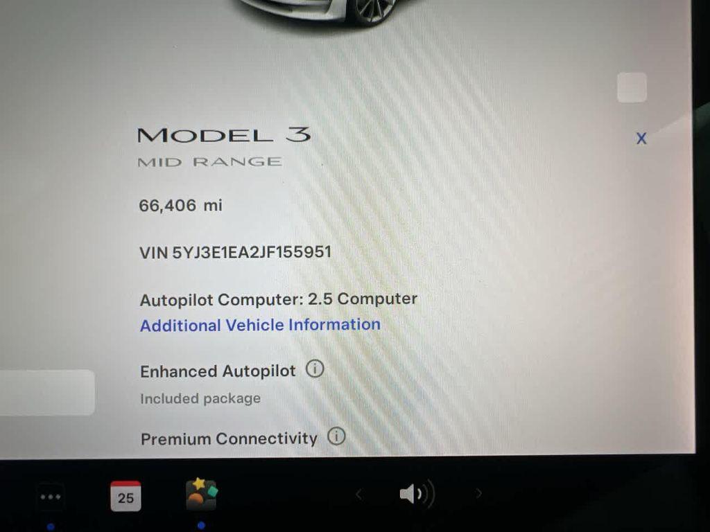 used 2018 Tesla Model 3 car, priced at $17,777