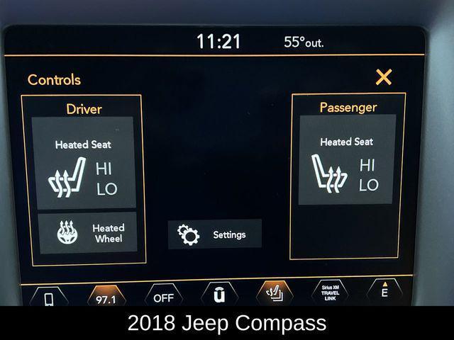 used 2018 Jeep Compass car, priced at $12,000