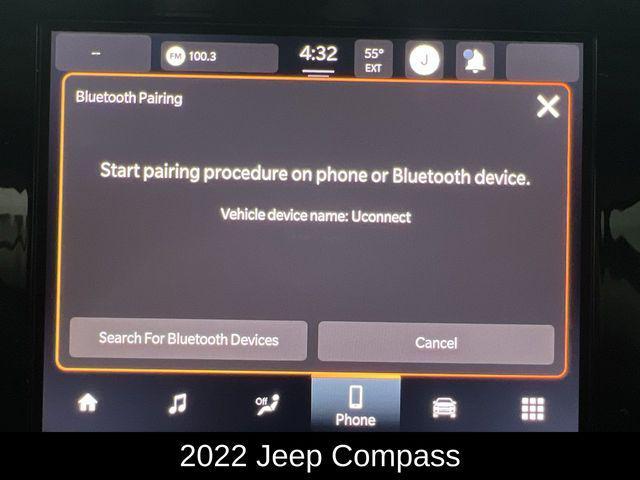 used 2022 Jeep Compass car, priced at $20,758