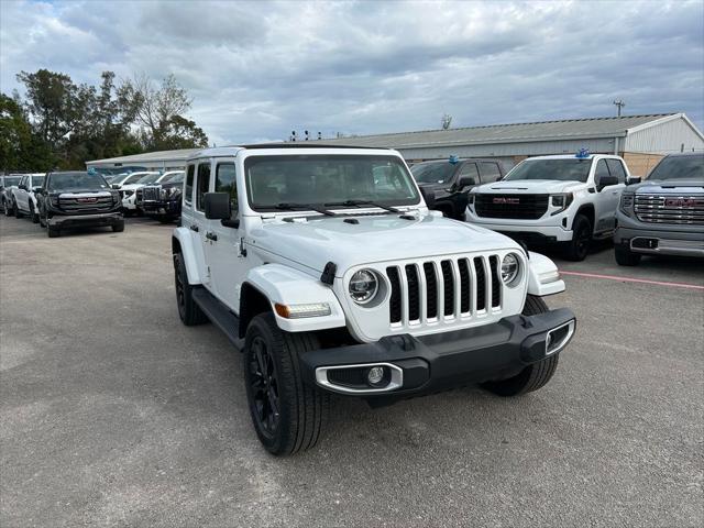 used 2021 Jeep Wrangler Unlimited 4xe car, priced at $32,722