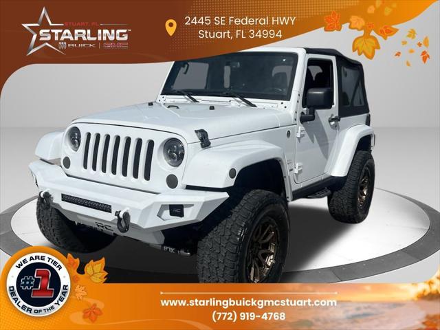 used 2013 Jeep Wrangler car, priced at $17,999