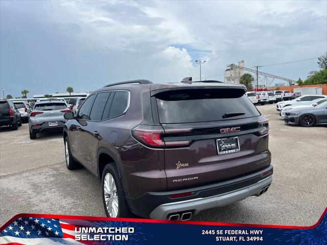 used 2024 GMC Acadia car, priced at $41,885