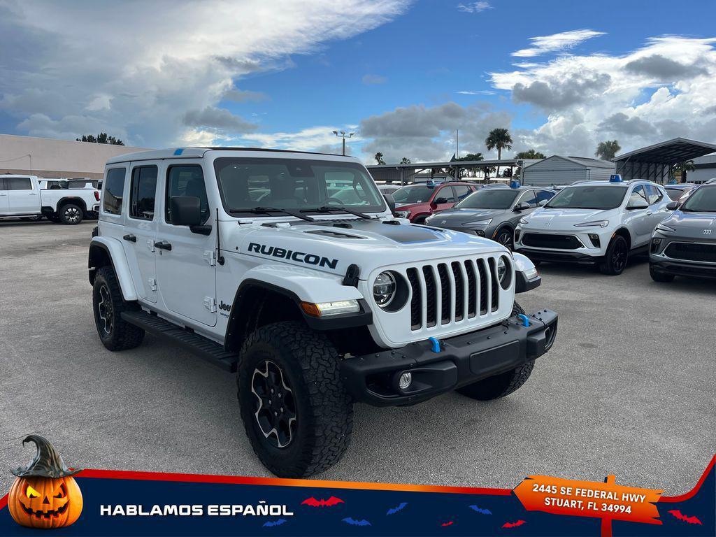 used 2021 Jeep Wrangler Unlimited 4xe car, priced at $32,999