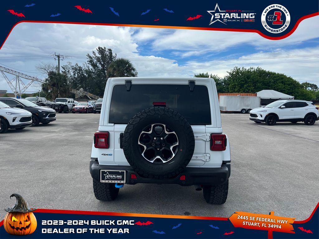 used 2021 Jeep Wrangler Unlimited 4xe car, priced at $32,999