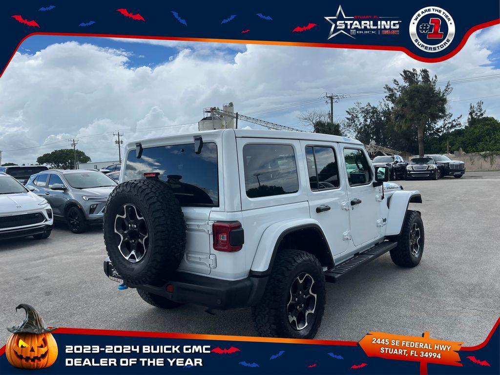 used 2021 Jeep Wrangler Unlimited 4xe car, priced at $32,999