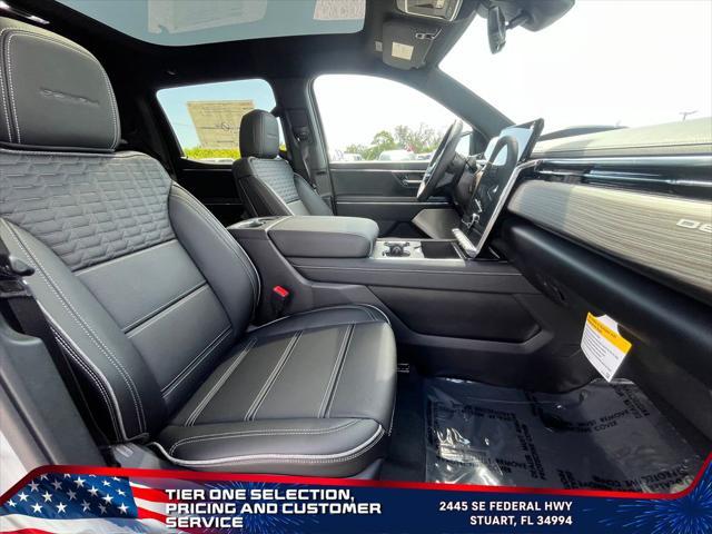 new 2025 GMC Sierra EV car, priced at $79,690