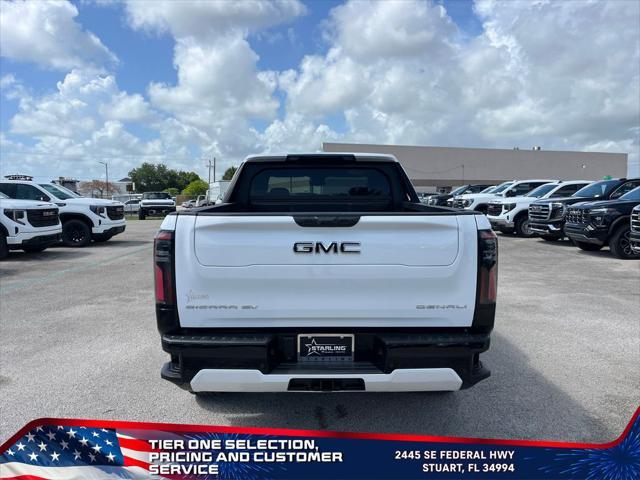 new 2025 GMC Sierra EV car, priced at $79,690