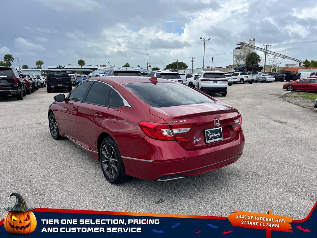 used 2021 Honda Accord car, priced at $22,900