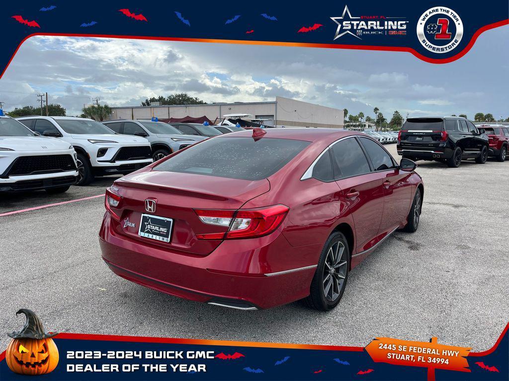 used 2021 Honda Accord car, priced at $22,900