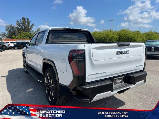 new 2025 GMC Sierra EV car, priced at $78,690