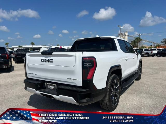 new 2025 GMC Sierra EV car, priced at $78,690