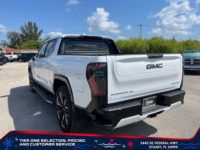new 2025 GMC Sierra EV car, priced at $82,790