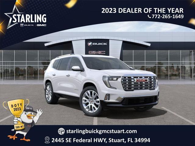 new 2024 GMC Acadia car, priced at $65,385