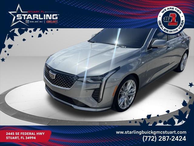 used 2024 Cadillac CT4 car, priced at $33,594