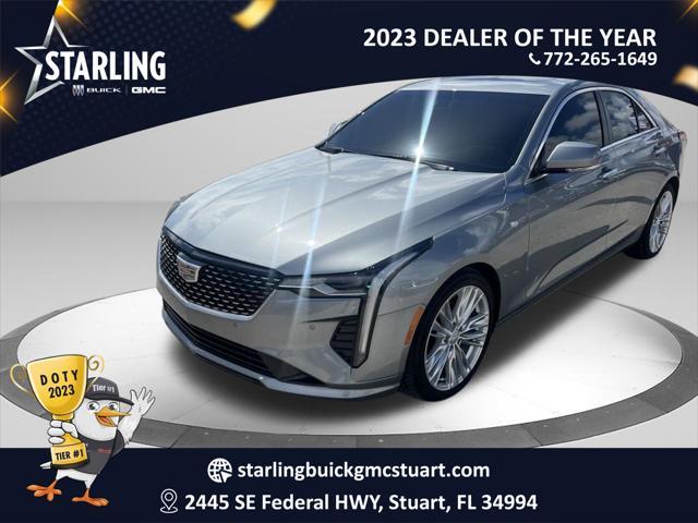 used 2024 Cadillac CT4 car, priced at $40,754