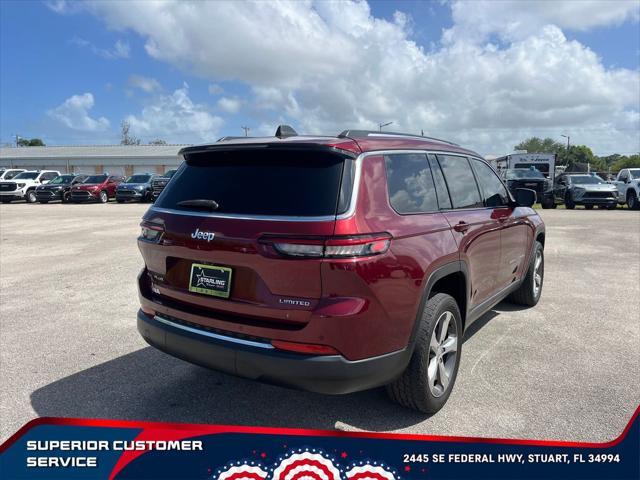used 2021 Jeep Grand Cherokee L car, priced at $24,401