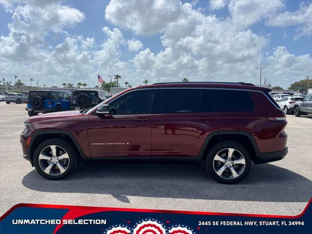 used 2021 Jeep Grand Cherokee L car, priced at $24,401