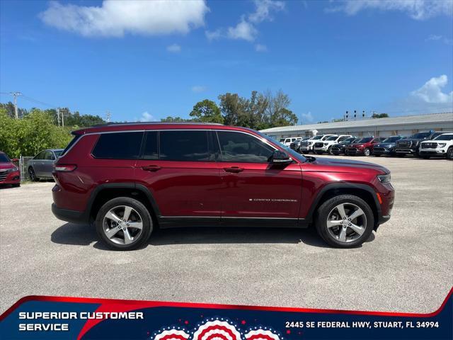 used 2021 Jeep Grand Cherokee L car, priced at $24,401