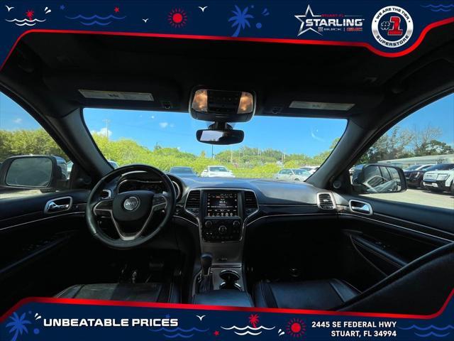 used 2017 Jeep Grand Cherokee car, priced at $21,811