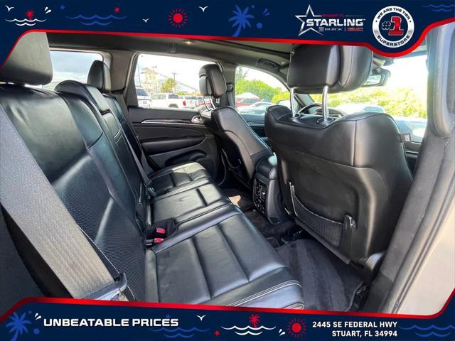 used 2017 Jeep Grand Cherokee car, priced at $21,811