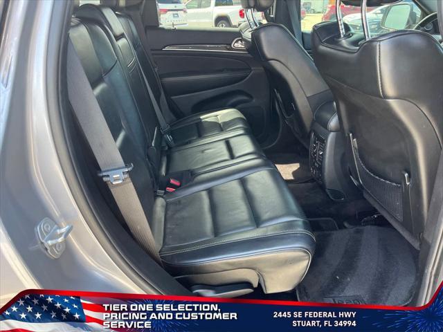 used 2017 Jeep Grand Cherokee car, priced at $18,997