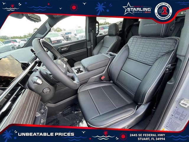 new 2025 GMC Sierra EV car, priced at $91,785