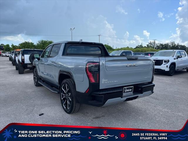 new 2025 GMC Sierra EV car, priced at $91,785