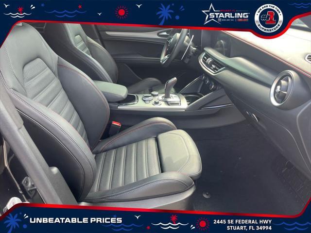 used 2024 Alfa Romeo Stelvio car, priced at $40,500