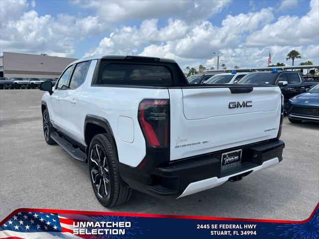 new 2025 GMC Sierra EV car, priced at $79,690