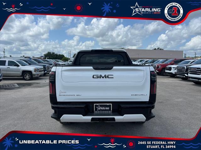 new 2025 GMC Sierra EV car, priced at $82,790