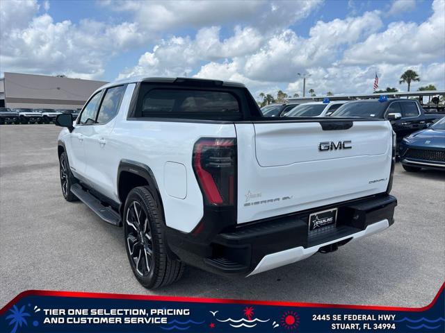 new 2025 GMC Sierra EV car, priced at $82,790