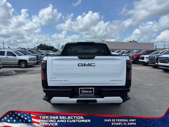 new 2025 GMC Sierra EV car, priced at $79,690