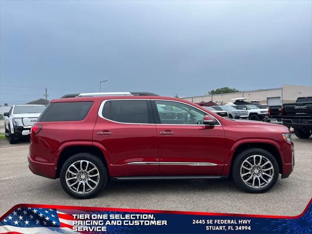 used 2023 GMC Acadia car, priced at $34,999