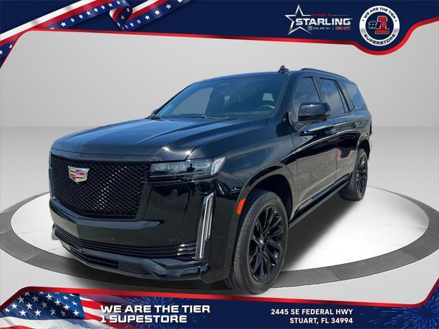 used 2023 Cadillac Escalade car, priced at $76,997