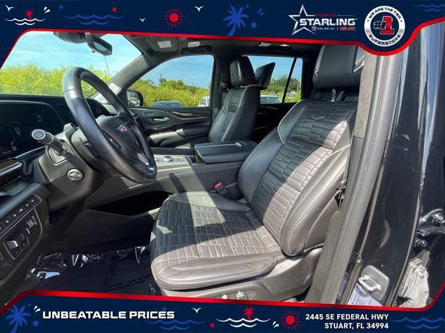 used 2023 Cadillac Escalade car, priced at $83,999
