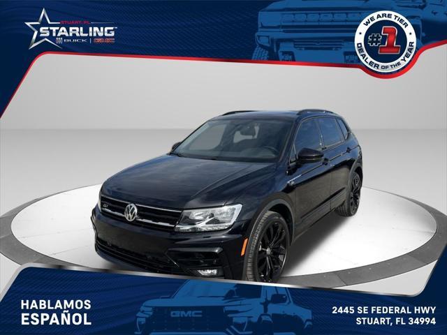 used 2021 Volkswagen Tiguan car, priced at $18,900