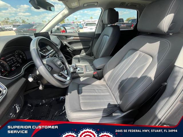 used 2021 Audi Q5 car, priced at $28,522