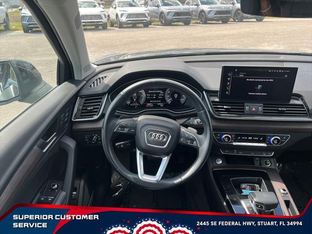 used 2021 Audi Q5 car, priced at $28,522