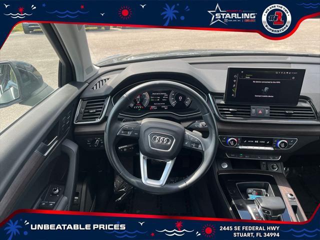used 2021 Audi Q5 car, priced at $26,900