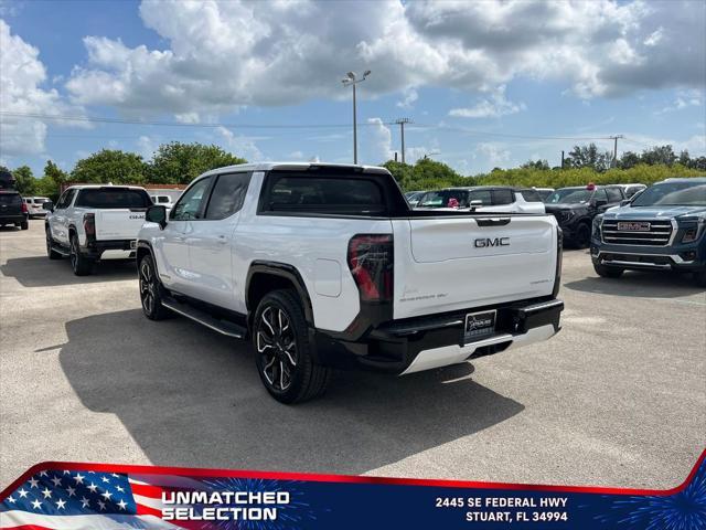 new 2025 GMC Sierra EV car, priced at $79,690