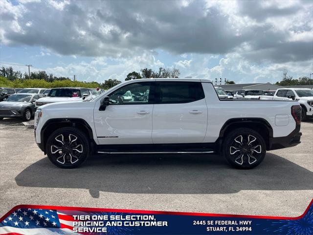 new 2025 GMC Sierra EV car, priced at $79,690