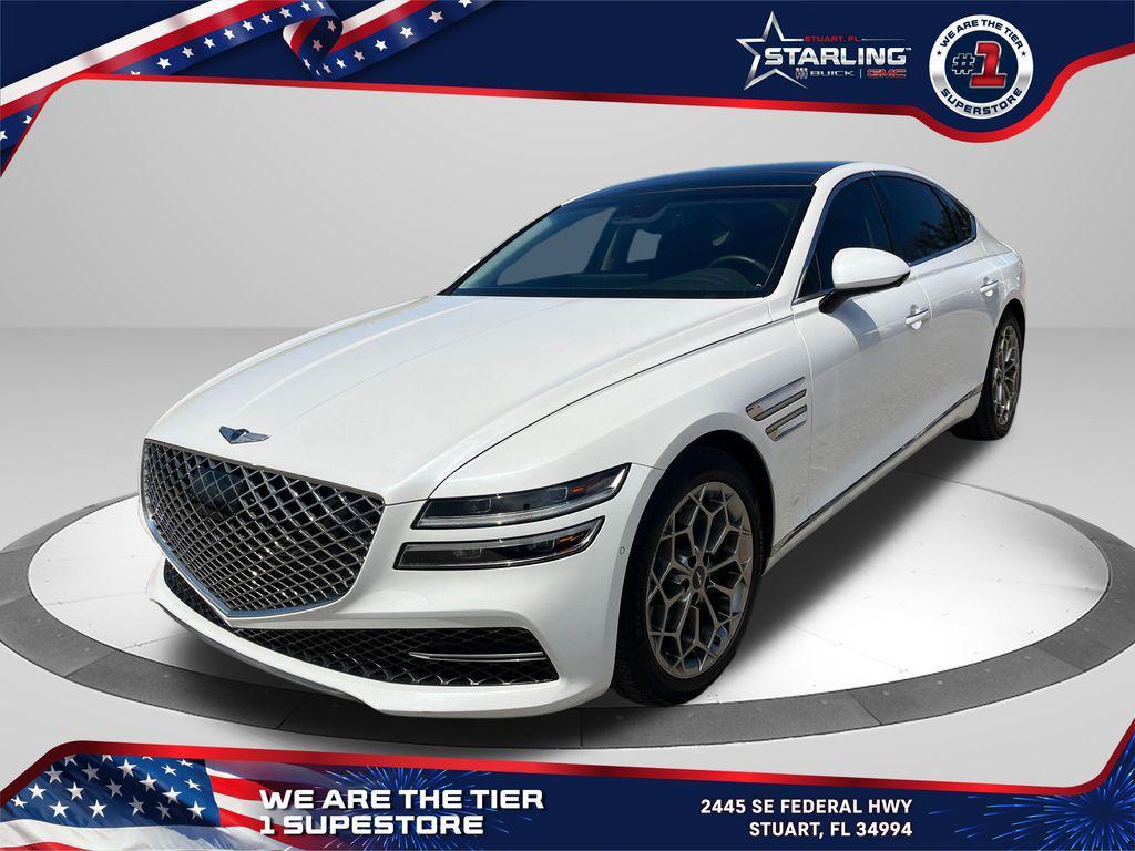 used 2021 Genesis G80 car, priced at $32,455