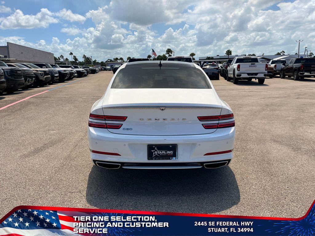 used 2021 Genesis G80 car, priced at $32,455