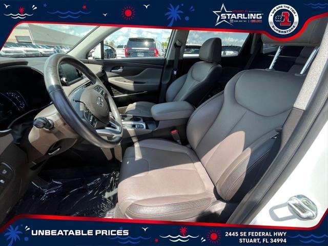 used 2019 Hyundai Santa Fe car, priced at $19,988