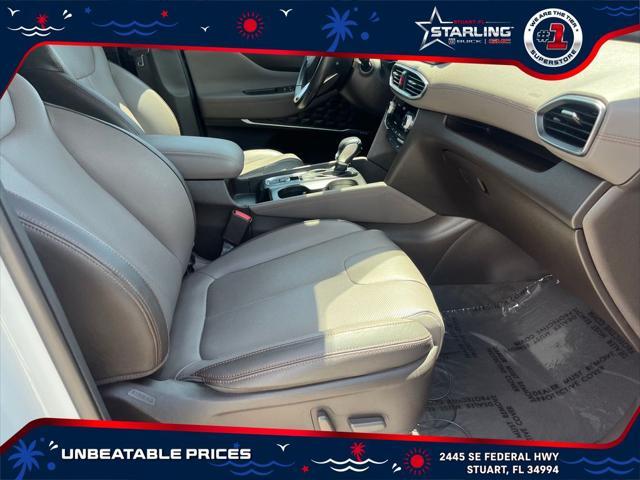 used 2019 Hyundai Santa Fe car, priced at $19,988