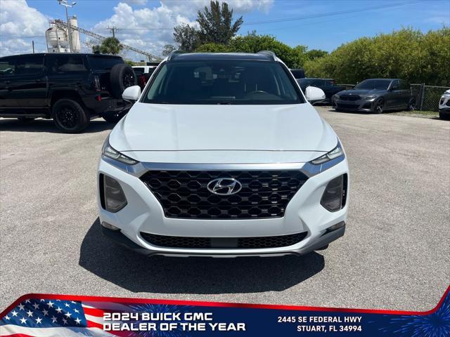 used 2019 Hyundai Santa Fe car, priced at $19,037