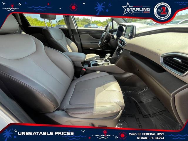 used 2019 Hyundai Santa Fe car, priced at $19,988