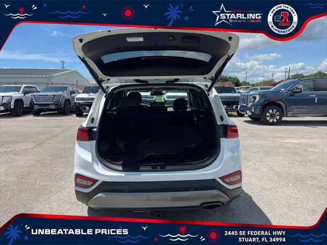 used 2019 Hyundai Santa Fe car, priced at $19,988